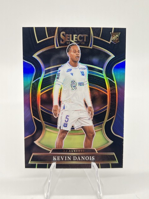Panini Select Ligue 1 2025-26 Kevin Danois AJ Auxerre #70 Prizm  1/1 One Of One