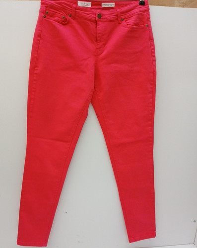 BNWT  Joules Monroe Super Skinny Stretch Jeans Size UK 14 in Raspberry Leg 31"