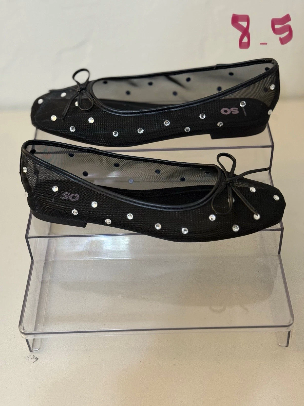SO Black flats
