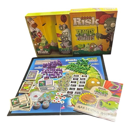 Risk Plants VS Zombies Collector's Edition 2013 Board Game PVZ by PopCap - Picture 8 of 12