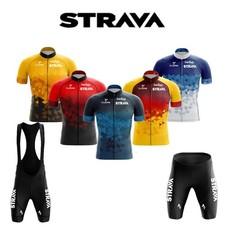 Men's Summer Cycling Jersey Set MTB Bike Shirt Pants Riding Outfit Breathable US