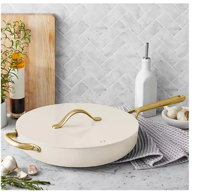 #ad 5.5 Quart Modern Ceramic Jumbo Cooker CREAM $22.40