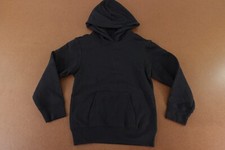 Port  Company Youth Size Small Black Fleece Pocketed Pullover Hoodie