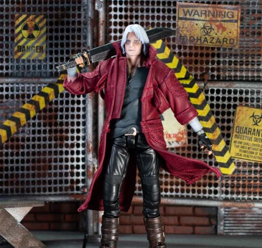 Handmade1/12 Overcoat for dante devil#may#cry Sentinel Action