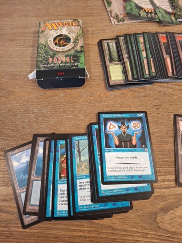 Magic The Gathering Portal Gift Box 1997 Never Played Cards NM - Picture 6 of 7