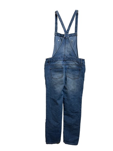 Denim Overalls. Cat & Jack. Girl size Medium - Picture 2 of 3