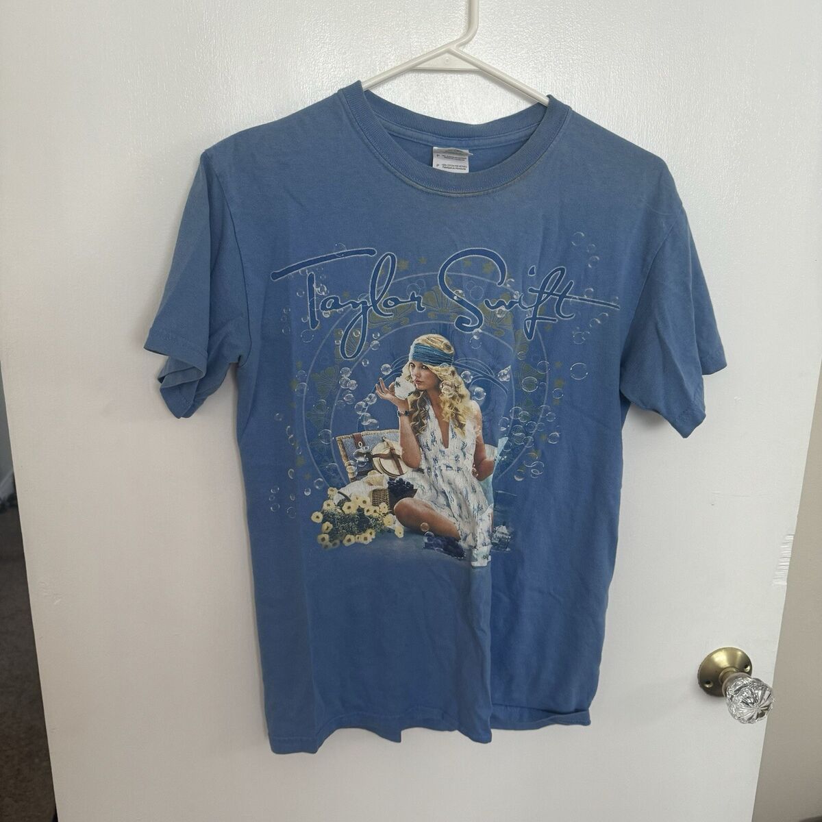 【激レア】Taylor Swift ヴィンテージTシャツ Fearless期 Taylor Swift Fearless T Shirt Rare Vintage Blue Concert Tee
