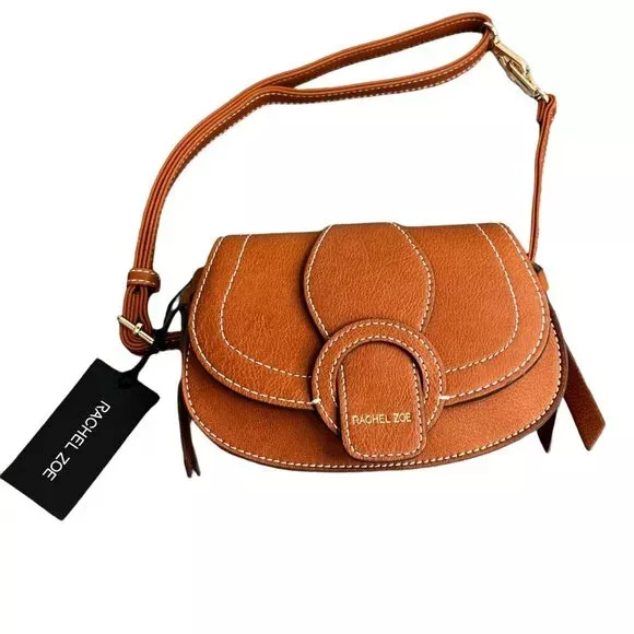 Women's Vegan Leather Essentials Belt Bag in Cognac by Grace and Lace