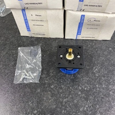 Kraus & Naimer Cam Switch ,CA10,A214-000E.3 Pos,spring Return.w/o Front Knob