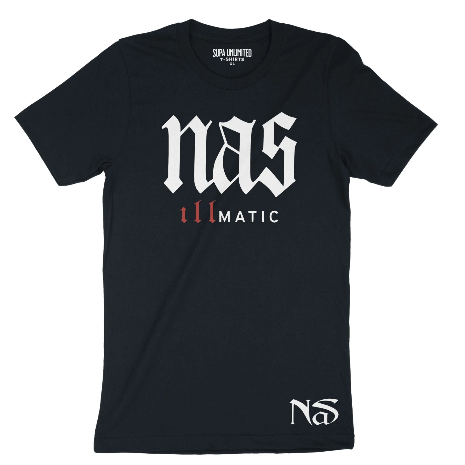 Nas T- Shirt 90's Queens Hip Hop Rapper Tribute T-Shirt Stylish Graphic Design
Opens in a new window