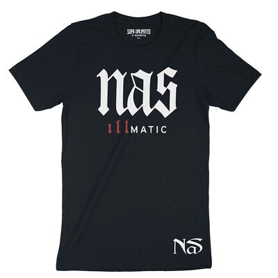 Nas T- Shirt 90's Queens Hip Hop Rapper Tribute T-Shirt Stylish Graphic Design