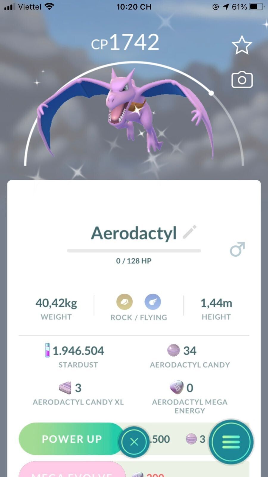 Shiny Aerodactyl with Satchel Confirmed. : r/TheSilphRoad