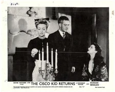The Cisco Kid Returns original 1945 lobby card Ceceila Callejo lights candles