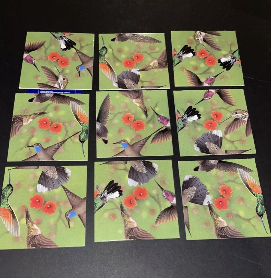 すくらんぶ Scramble Squares - Hummingbirds Challenging Puzzle | eBay