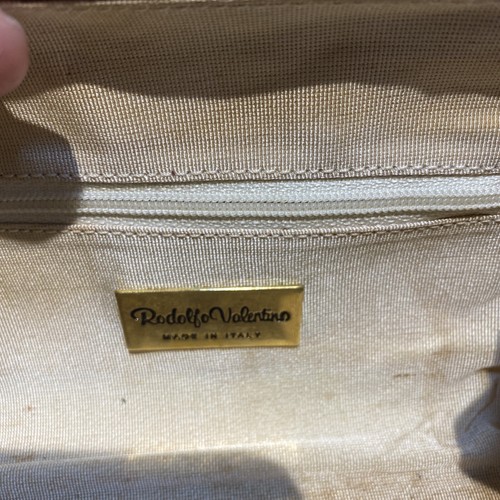 Vintage Rodolfo Valentino Clutch/purse Made In Italy B1 - Picture 3 of 9