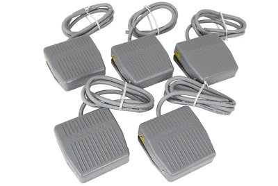 5 pcs TEMCo Foot Switch 10A SPDT NO NC Electric Pedal Momentary Control New LOT