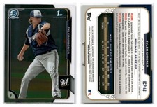2015 Bowman Chrome Prospects #BCP143 Tyler Wagner Milwaukee Brewers