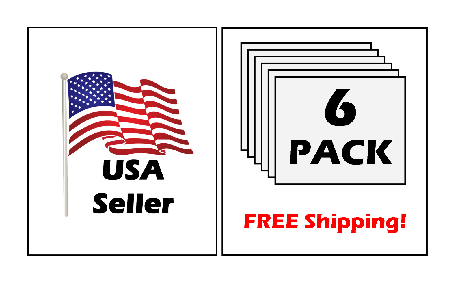 Stop Sign Security Alarm System Warning Stickers / 6 Pack