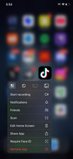 IPHONE WITH TIKTOK INSTALLED
