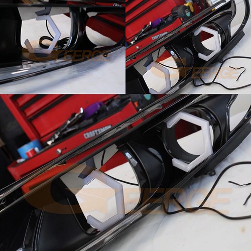 For Kia Optima K5 2010 - 2018 Ultra Bright Cotton Hex LED Angel Eyes Halo Rings - Bild 6 von 20