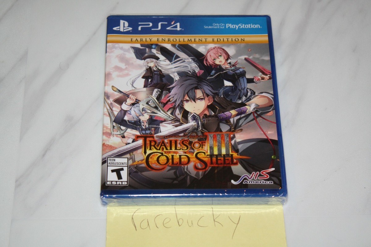 Legend of Heroes Trails of Cold Steel III Launch Edition (PS4) NEW