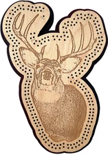 Deer  Mount Cribbage Board