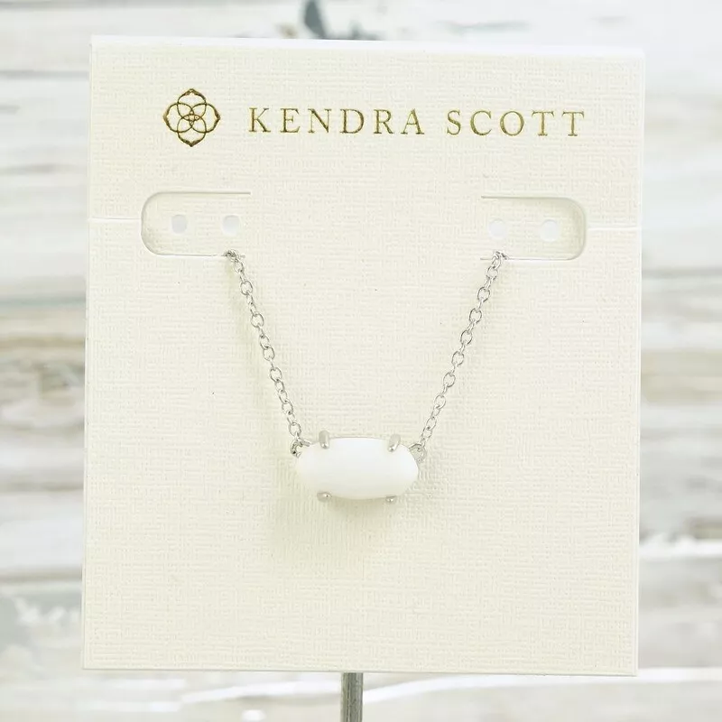 Kendra scott hotsell necklace white pearl