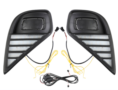 2x DRL For Toyota Highlander 2020-2023 LED Daytime Running Light Fog lamp - Picture 6 of 19