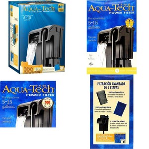 aqua tech 5 15 aquarium power filter