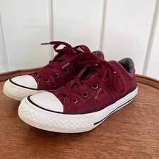 Converse Youth All Star Chuck Low Burgundy Size 12