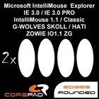 Corepad Skatez Microsoft IntelliMouse 1.1 IE 3.0 Souris Pieds Patins Téflon