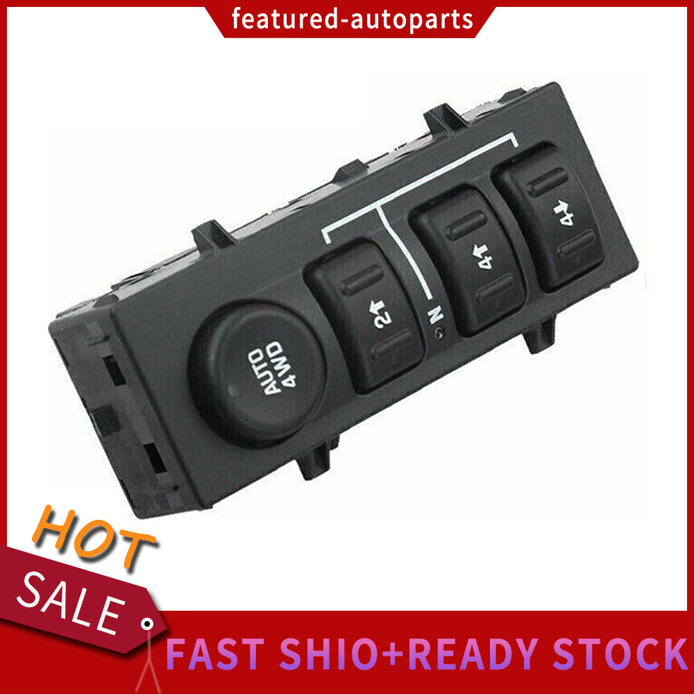 4WD Push Button Selector Switch For Chevy & GMC Trucks (03-07) – Tahoe, Silverado, Yukon