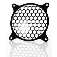 Custom 140mm HONEYCOMB Computer Fan Grill Gloss Black Acrylic Cooling Cover Mod