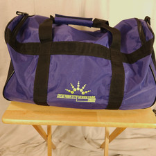 2000 New York City Marathon Purple Duffle Car...