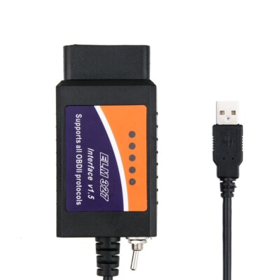 ELM327 V1.5 Forscan OBD2 USB Scanner For Ford Auto Diagnostic Tool HS/MS CAN TC