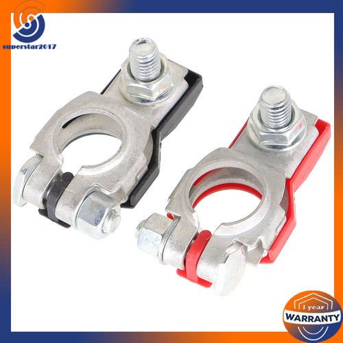 POSITIVE & NEGATIVE BATTERY TERMINALS For TOYOTA For LEXUS 9098205035 9098206022 - Picture 7 of 11