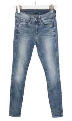 G-Star 3301 Super Skinny in Glaze Superstretch Dark Aged