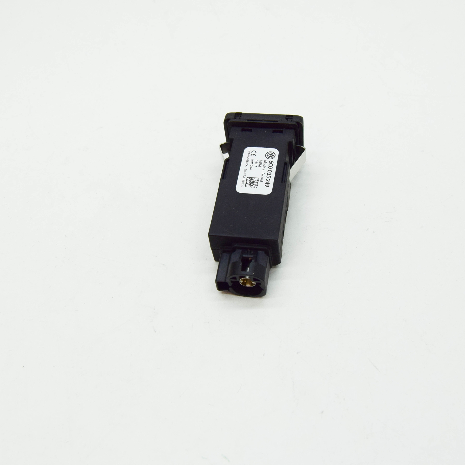 VW TRANSPORTER VI T6 USB Socket With Cover 6C0035249 NEW GENUINE 