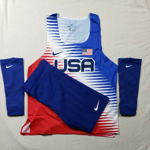 Nike USA Aeroswift Singlet and Half 