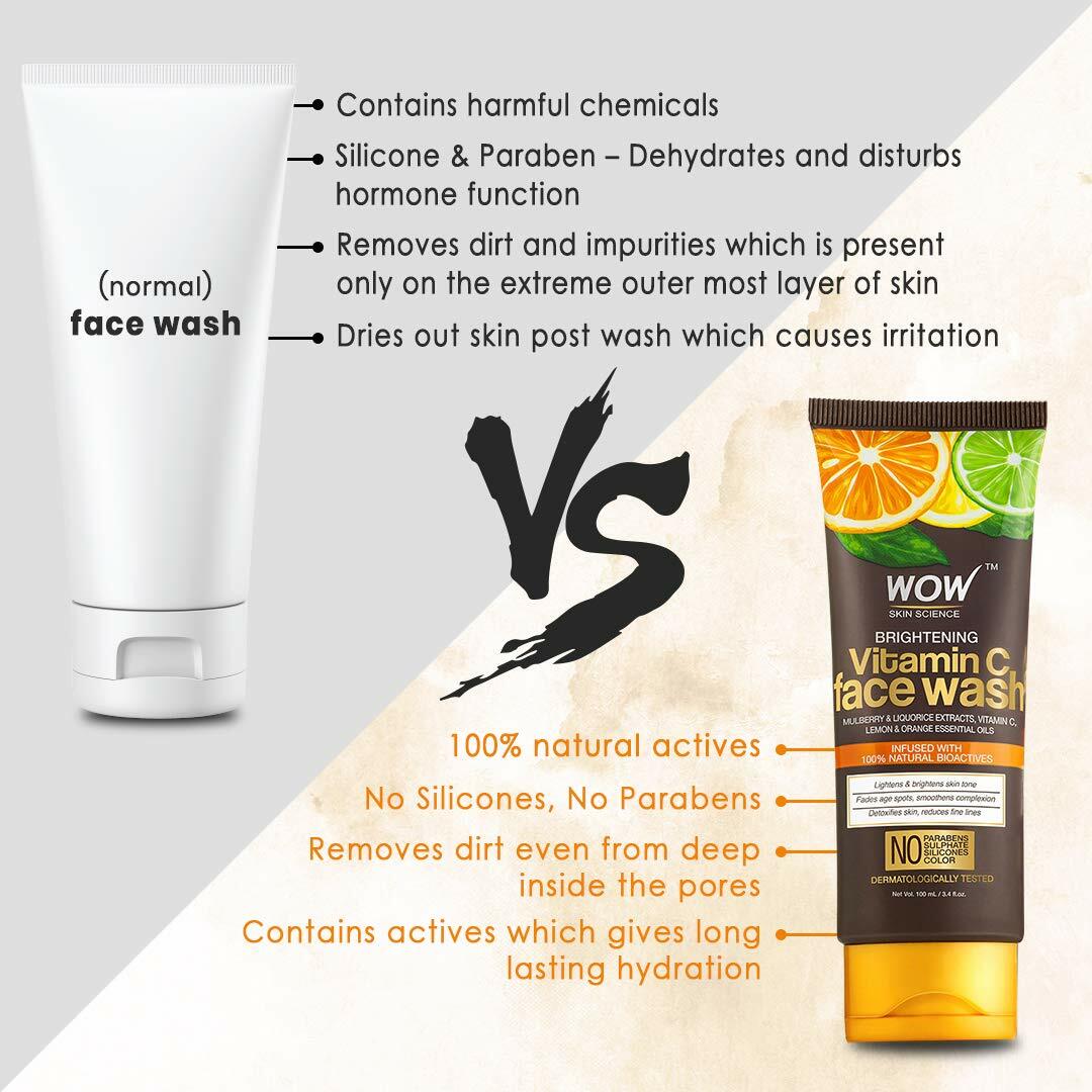 face wash no paraben