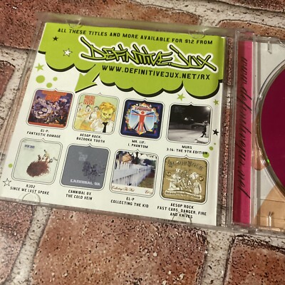 DEFINITIVE JUX❗️ Definitive Jux Teaser CD 2005 by Various Artists 2005
