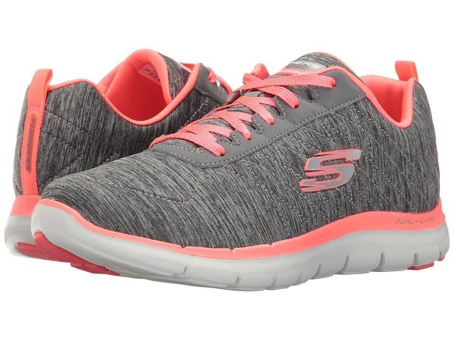 coral skechers