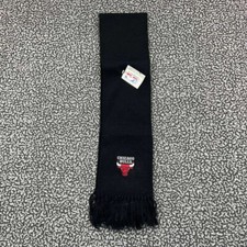 Chicago Bulls Winter Scarf Men Black NBA Adults