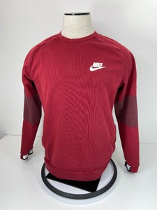 nike red crewneck sweatshirt
