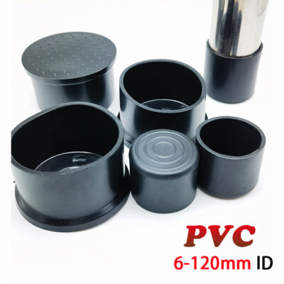 Round PVC End Caps Tube Pipe Inserts Blanking Plug 6mm 8mm 10mm 12mm ...