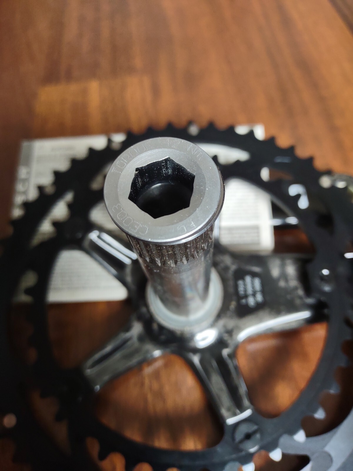 Rare Crankset Pédalier Campagnolo pour sachs 170 MM 53/39t NOS Nouveau