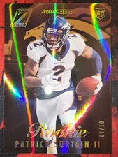2021 Zenith Patrick Surtain II Gold Artist Proof Rookie RC #/10 Denver Broncos 
