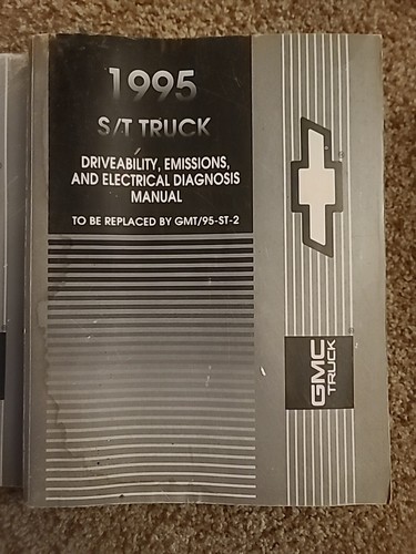 1995 Chevrolet GMC S/T Truck Service Manual GMT/95-ST-1P + Electrical, Emissions - Picture 3 of 3