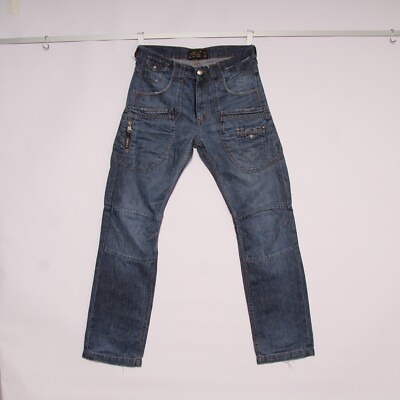 SICKO W34 L/ Gebrauchte Vintage Denim Jeans (Cod.H3170) Herren Hohe Taille