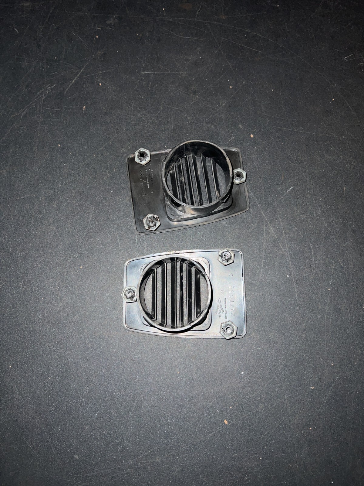 Mopar 1962-1965 B Body Dash Defroster Defrost Vent Pair Dark Tan 